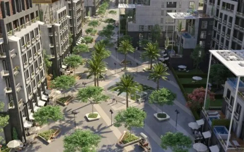 Apartment for sale in Parklane in New Capital City of 83 m² with 1 bedrooms