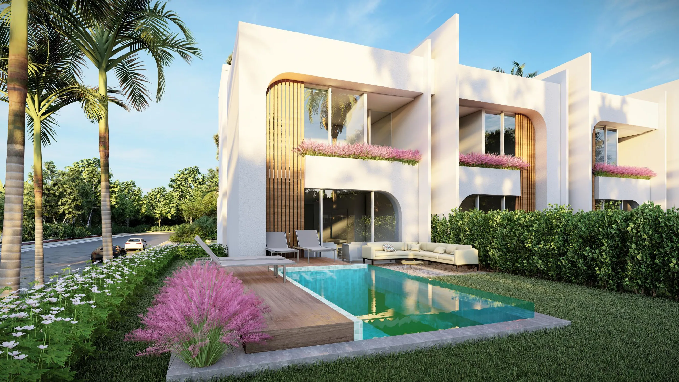 Townhouse for sale in The Median Residences in New Cairo of 0 m² with 4 bedrooms