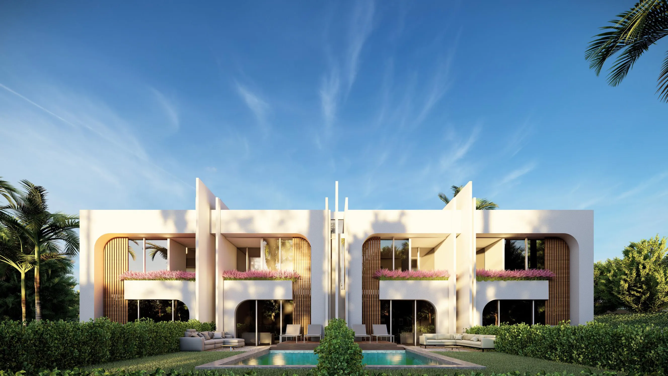 Townhouse for sale in The Median Residences in New Cairo of 0 m² with 4 bedrooms