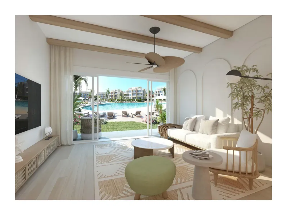 Apartment for sale in Hyde Park North - Seashore in Ras El Hekma of 79 m² with 1 bedrooms