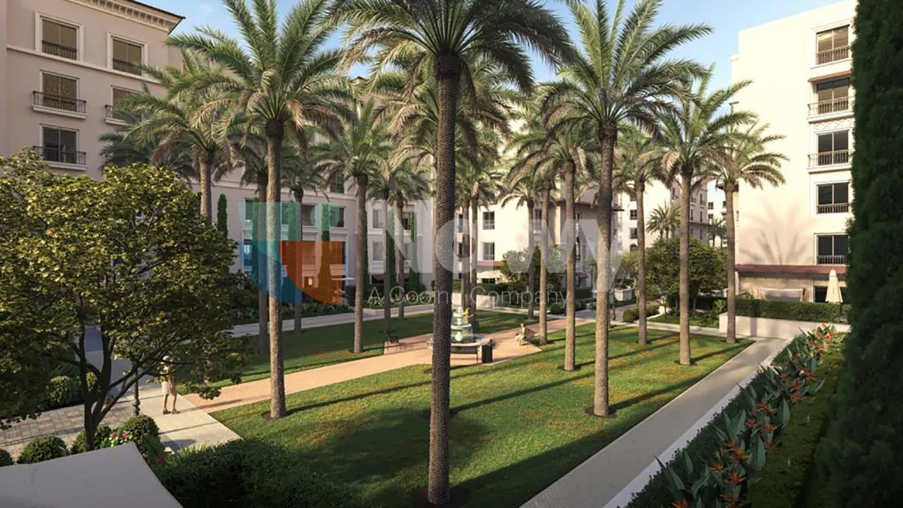 شقة للبيع في فيلدج ويست في الشيخ زايد بمساحة 0 م² تتكون من 2 غرف