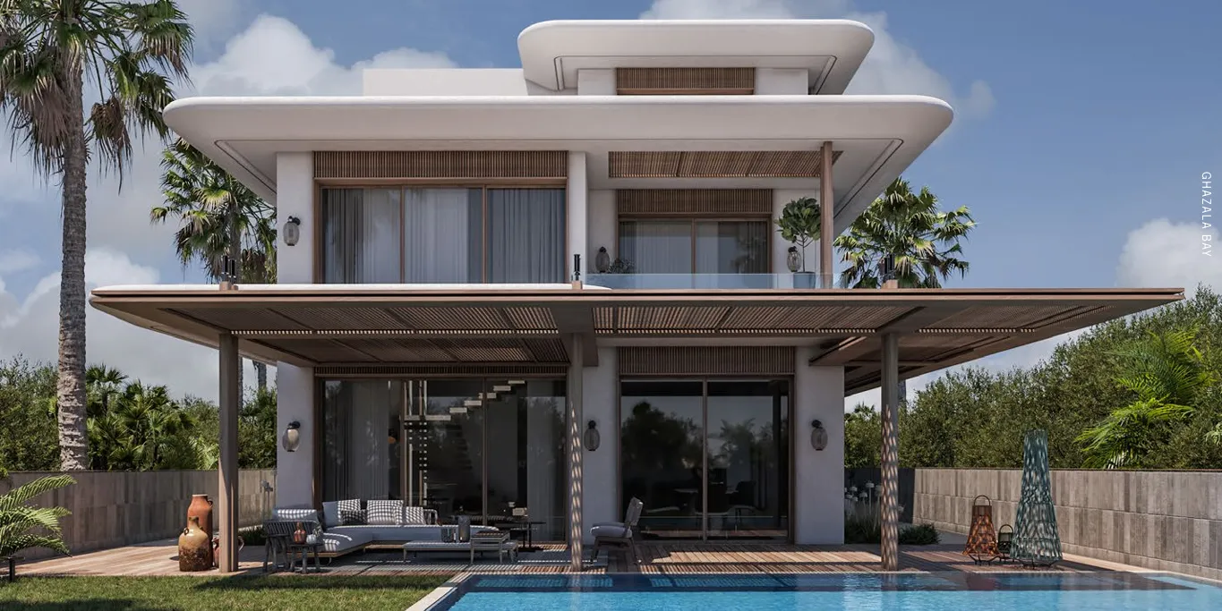 Chalet for sale in Zoya  Ghazala Bay in Ghazala Bay of 120 m² with 2 bedrooms