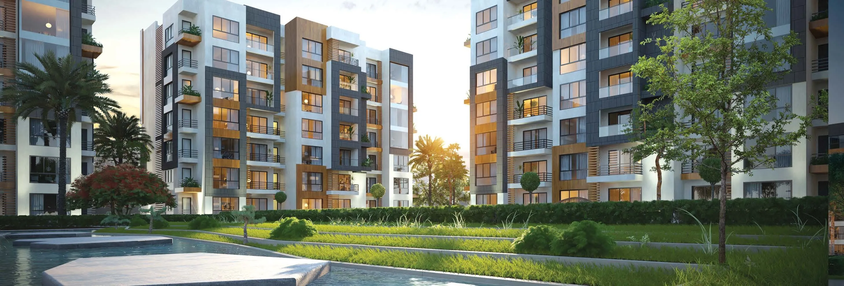 Apartment for sale in Aria in Mostakbal City of 129 m² with 2 bedrooms