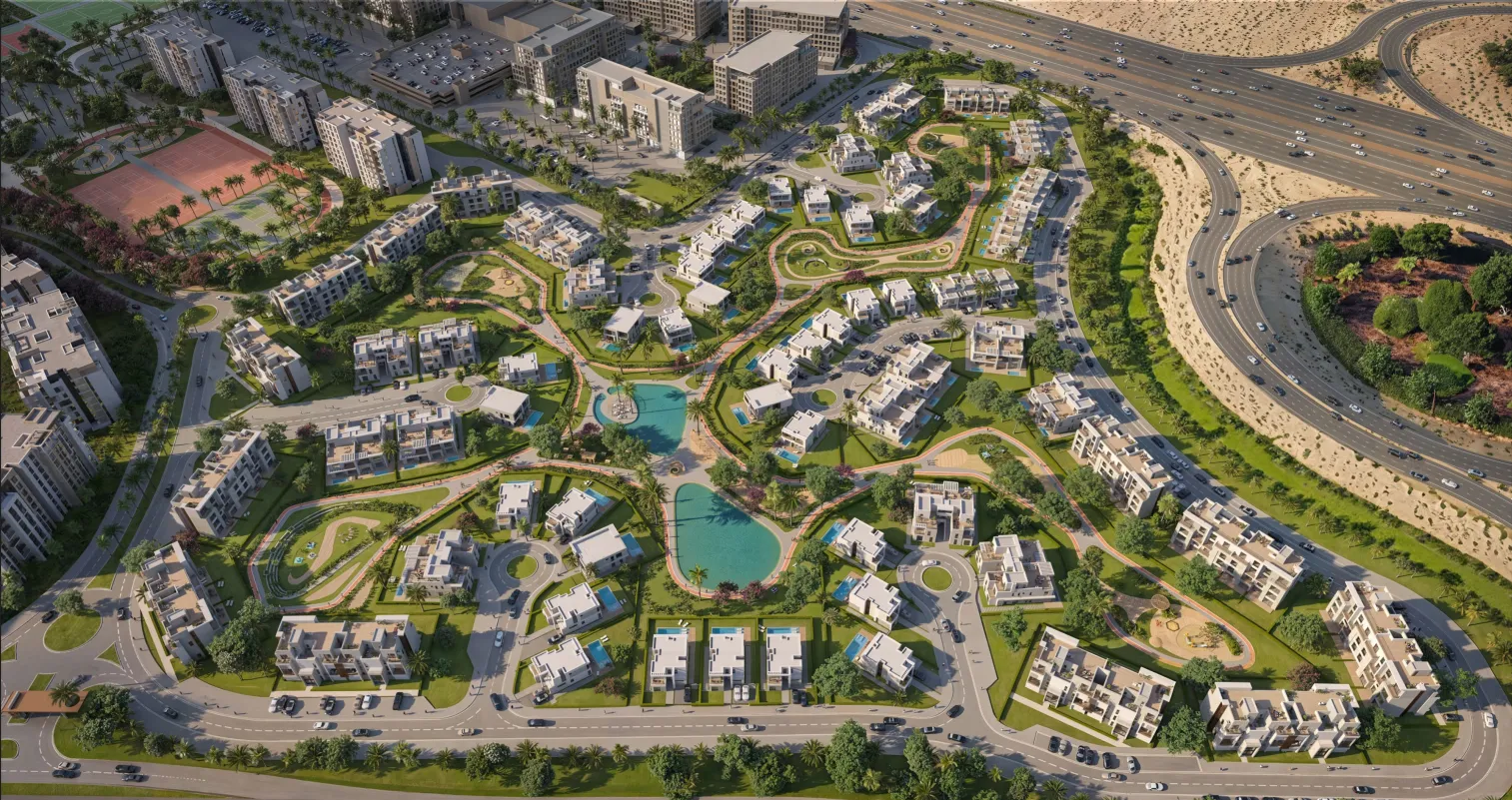 Apartment for sale in The Emerald Collection - Zed East  in New Cairo of 174 m² with 3 bedrooms