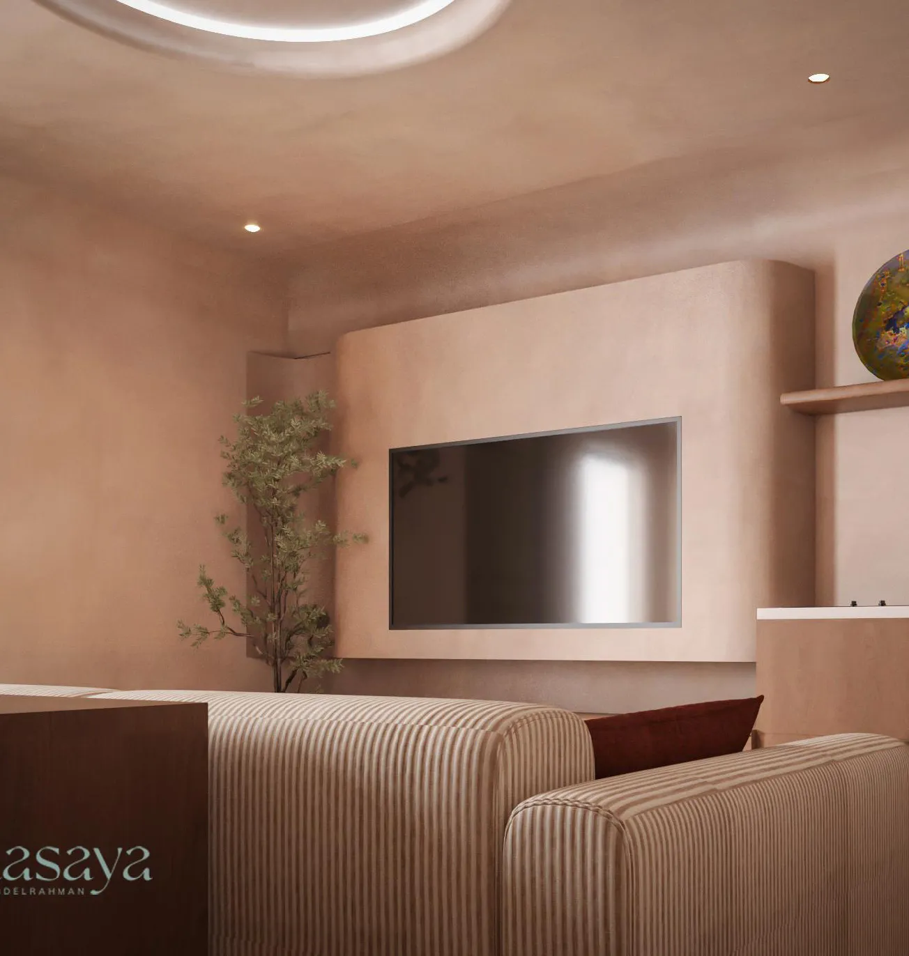 Serviced Apartment for sale in Masaya  in Sidi Abdel Rahman of 91 m² with 2 bedrooms