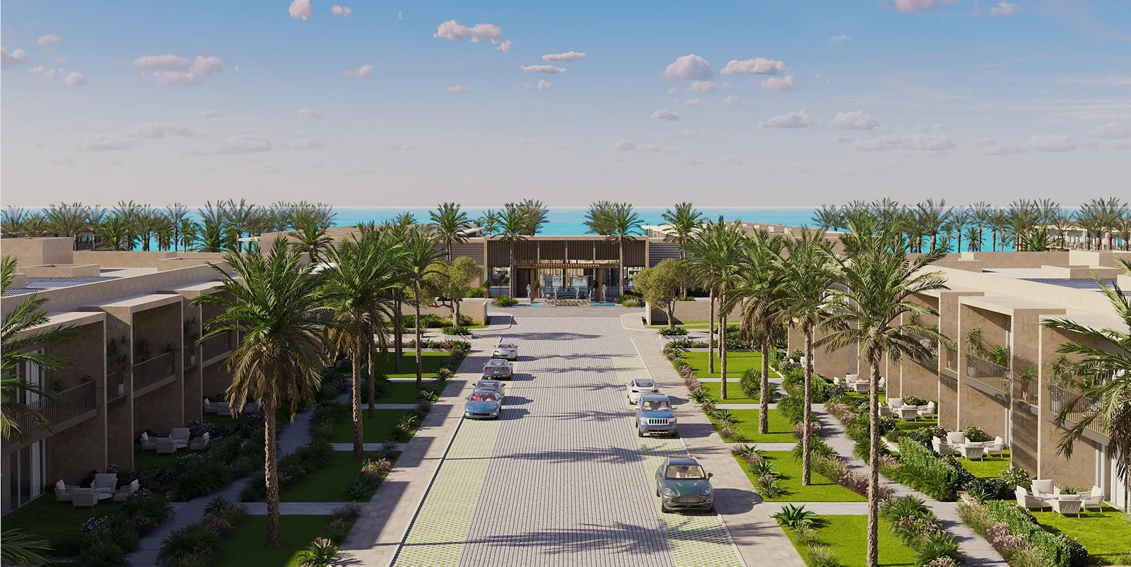 Branded Apartment for sale in Branded Residences - Silversands  in Sidi Heneish of 85 m² with 1 bedrooms
