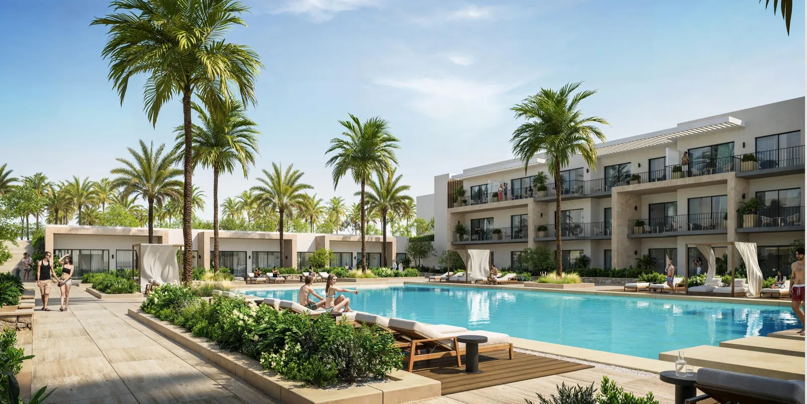 Branded Apartment for sale in Branded Residences - Silversands  in Sidi Heneish of 85 m² with 1 bedrooms