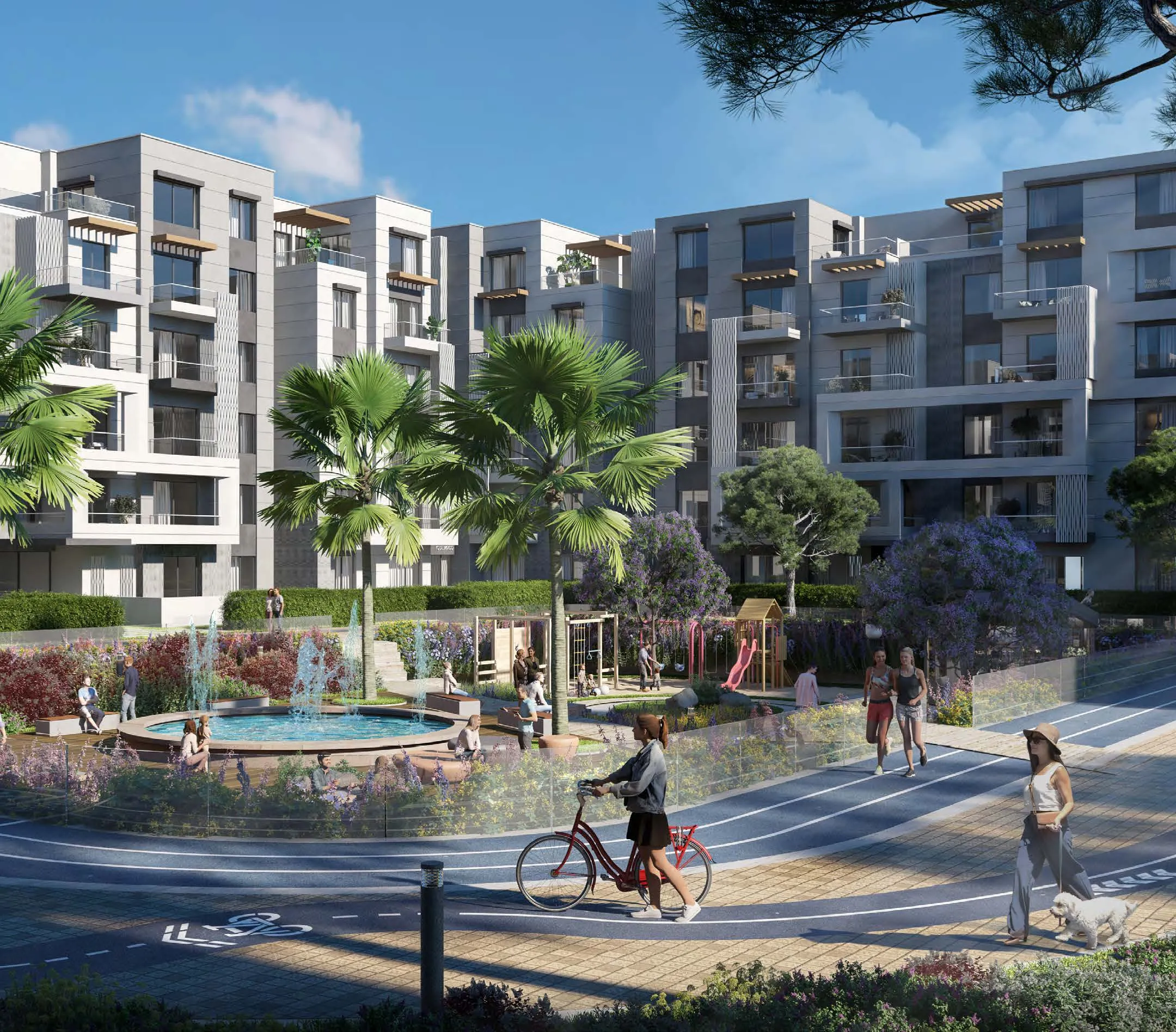 Apartment for sale in Badya  in October Gardens of 131 m² with 2 bedrooms
