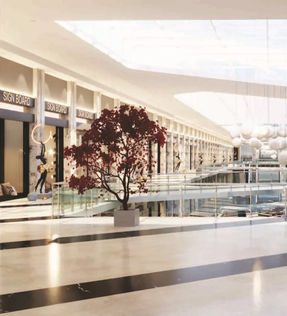Retail for sale in 3 Sides Mall in El Shorouk of 81 m² with 0 bedrooms