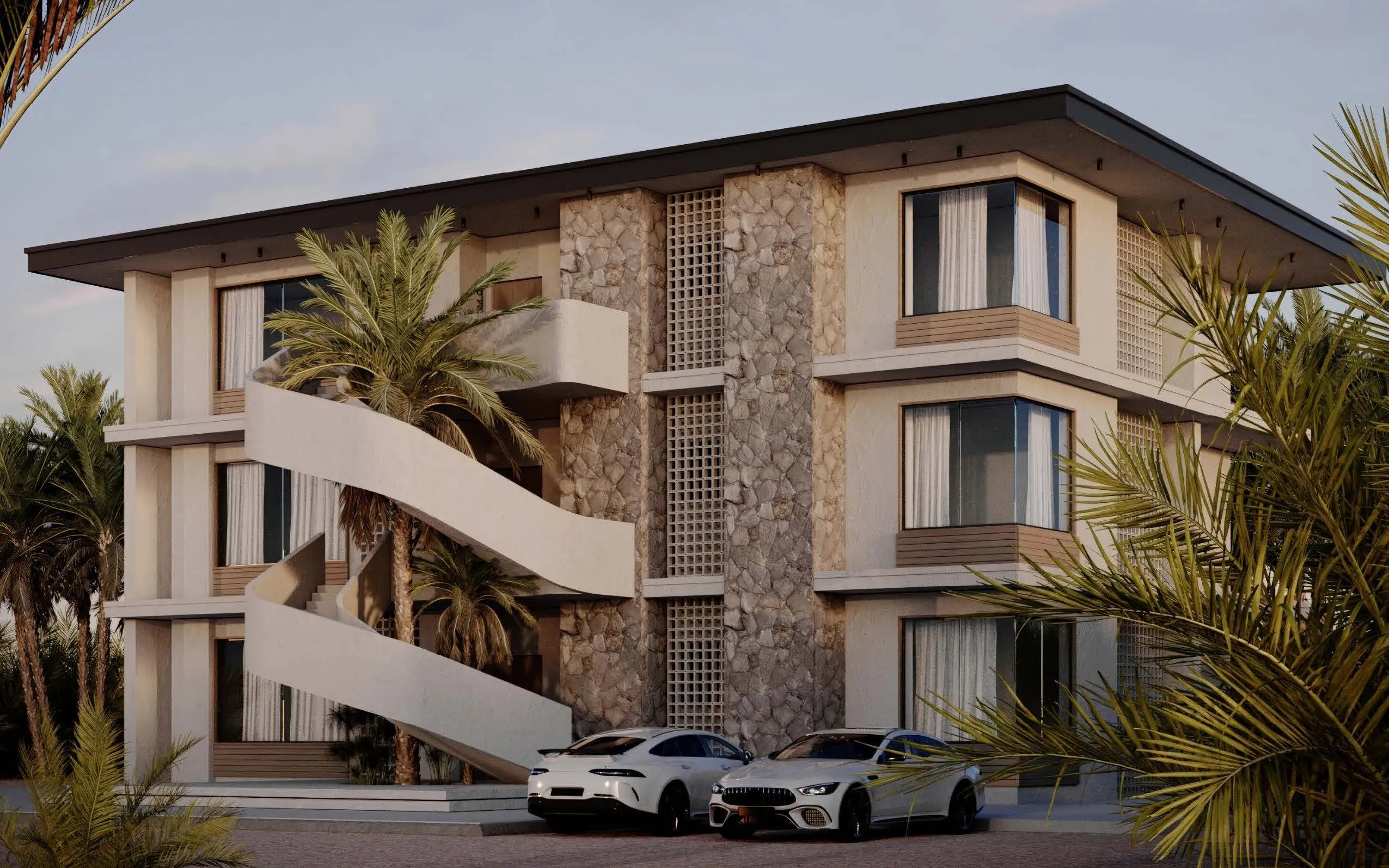 Apartment for sale in Mesca Heights in Somabay of 105 m² with 2 bedrooms