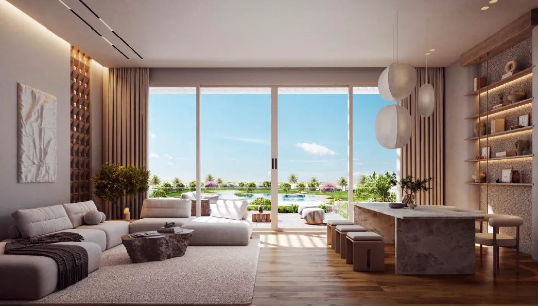 شاليه للبيع في هاسيندا ووترز  في رأس الحكمة بمساحة 104 م² تتكون من 2 غرف