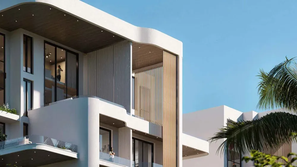 شقة للبيع في وايت ريزيدنس في القاهرة الجديدة بمساحة 60 م² تتكون من 1 غرف
