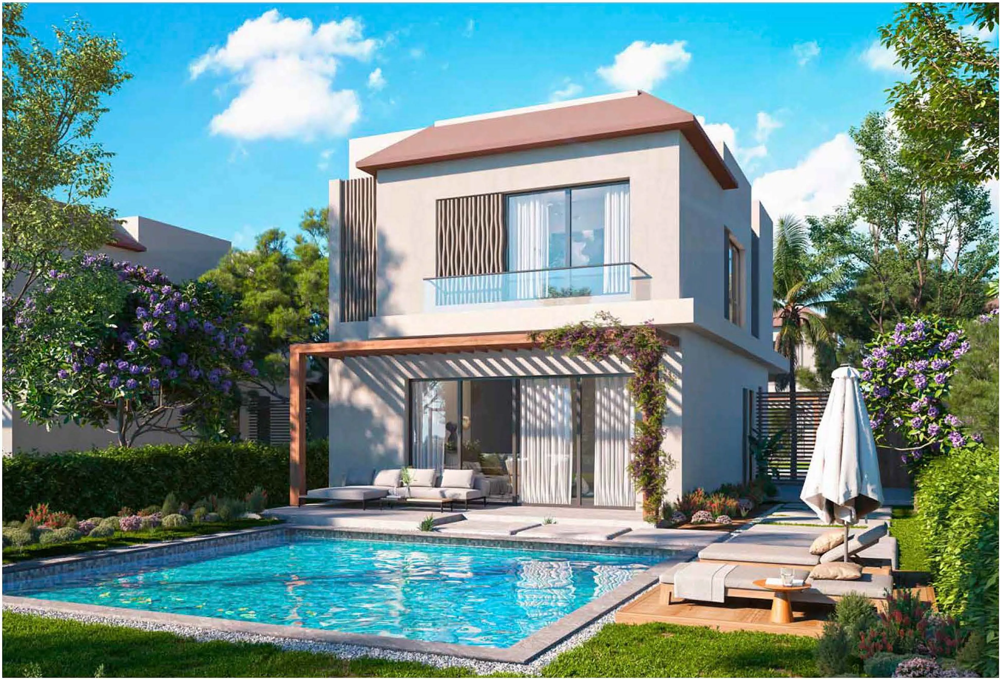 Villa for sale in Badya  in October Gardens of 205 m² with 4 bedrooms