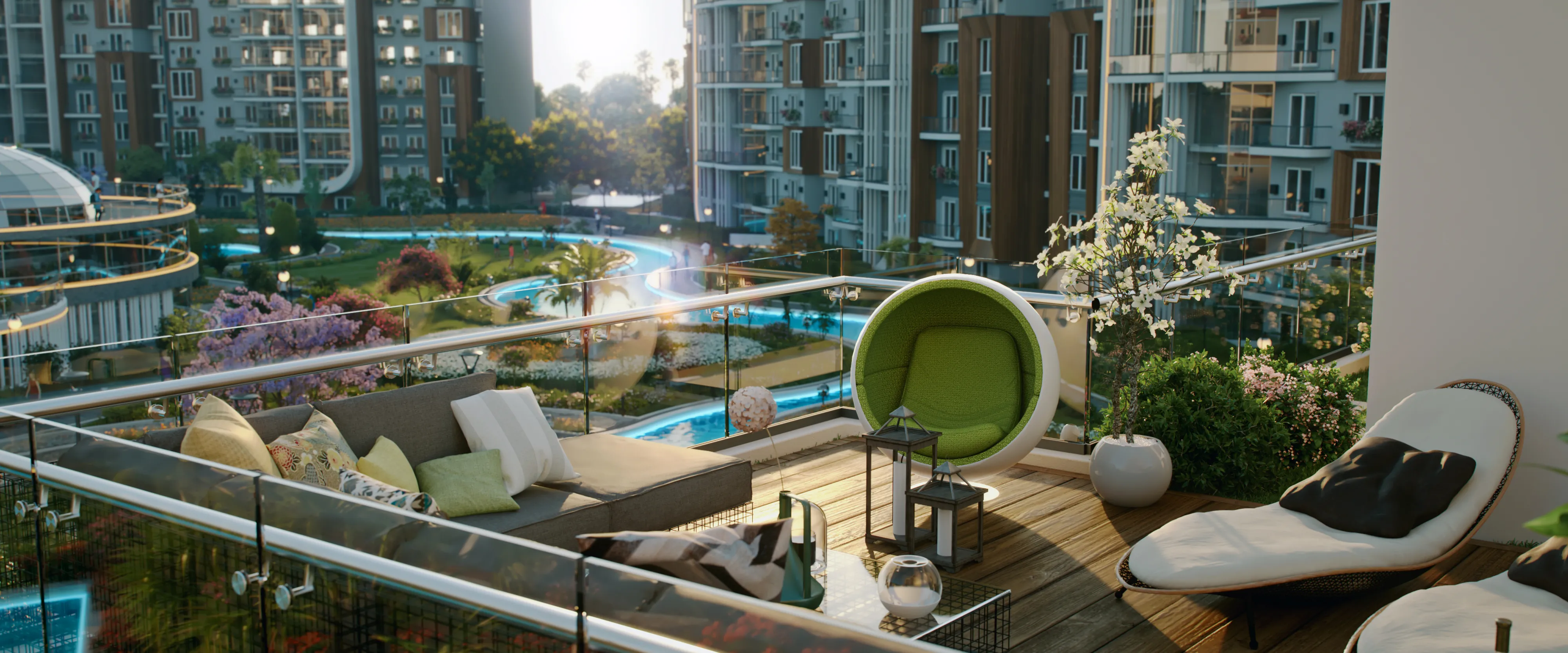 Duplex for sale in Ray Residence in New Capital City of 470 m² with 4 bedrooms