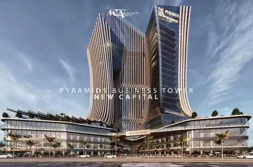 Office for sale in Pyramids Business Tower in New Capital City of 31 m² with 0 bedrooms