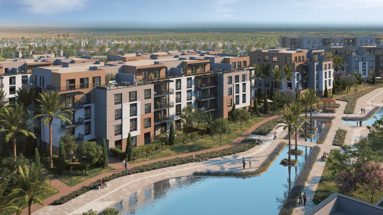 Apartment for sale in HAPTown  in Mostakbal City of 168 m² with 2 bedrooms