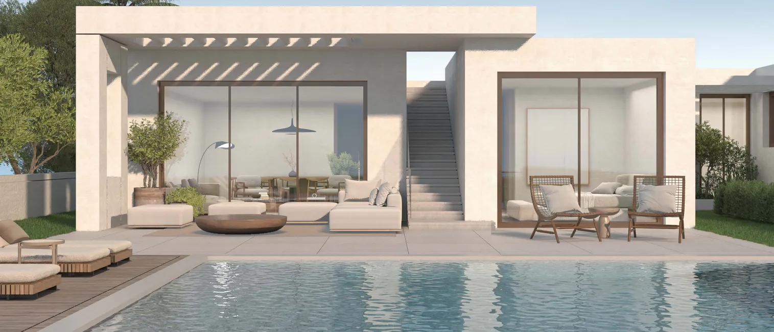 One-story Villa for sale in Luma - The Med in Ras El Hekma of 350 m² with 4 bedrooms