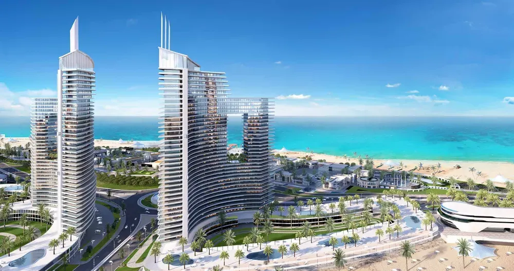Apartment for sale in The Gate - New Alamein in Al Alamein of 90 m² with 2 bedrooms