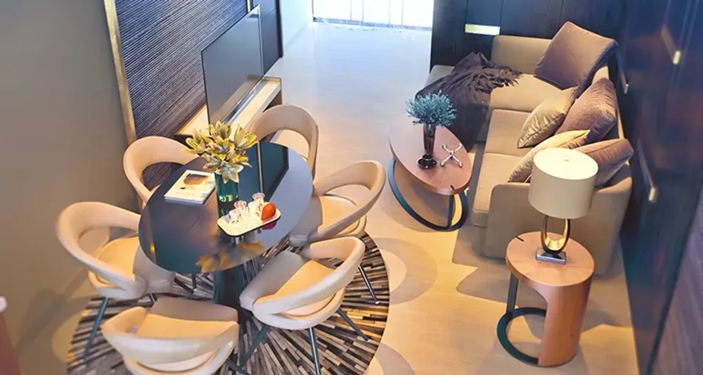 Serviced Apartment for sale in Lake Residence  Fifth Square in New Cairo of 53 m² with 1 bedrooms