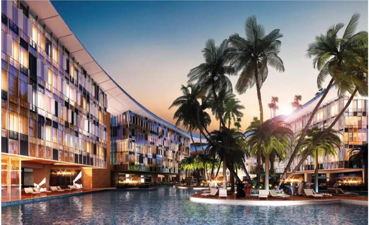 Serviced Apartment for sale in Lake Residence  Fifth Square in New Cairo of 53 m² with 1 bedrooms