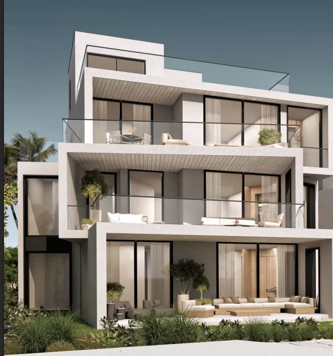 Serviced chalet for sale in Geo The Med in Ras El Hekma of 176 m² with 3 bedrooms