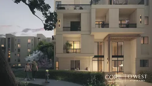 Apartment for sale in O West Orascom in October Gardens of 116 m² with 2 bedrooms