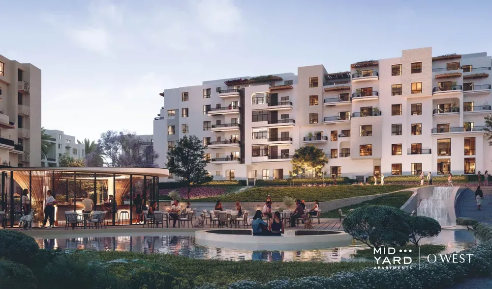 Apartment for sale in O West Orascom in October Gardens of 116 m² with 2 bedrooms