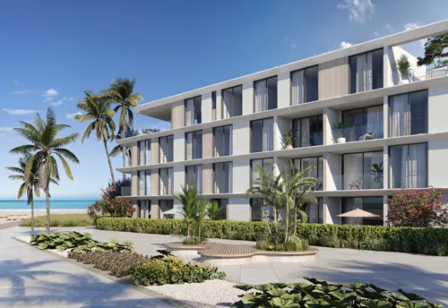 Serviced Apartment for sale in Beach Residence-June in Ras El Hekma of 76 m² with 1 bedrooms