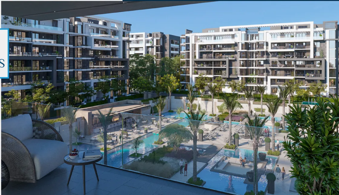 Apartment for sale in El Patio Oro in New Cairo of 164 m² with 3 bedrooms