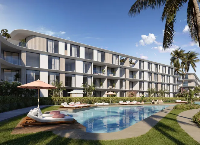 Serviced Apartment for sale in Beach Residence-June in Ras El Hekma of 190 m² with 4 bedrooms