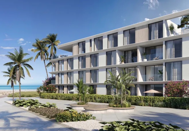 Serviced Apartment for sale in Beach Residence-June in Ras El Hekma of 190 m² with 4 bedrooms