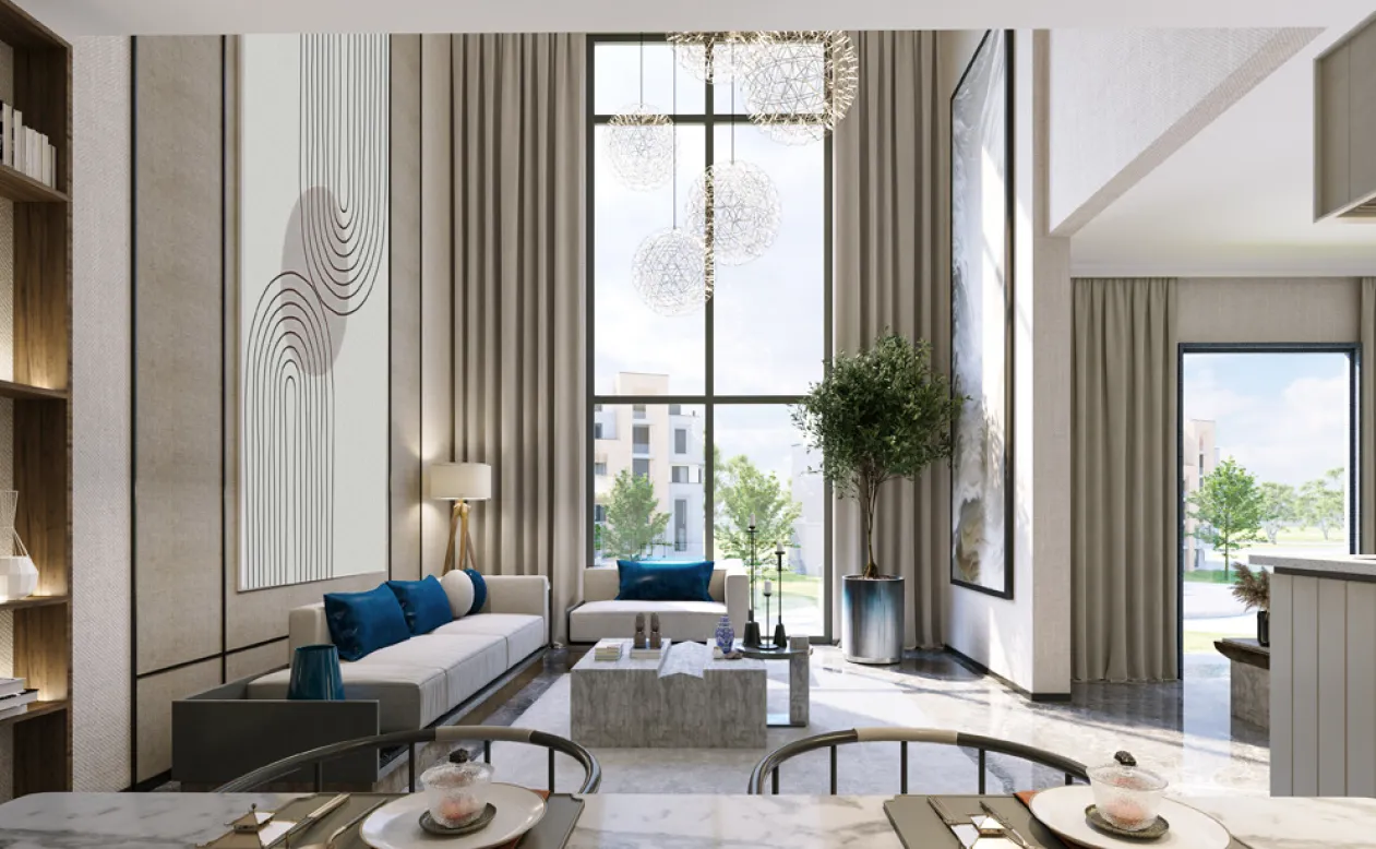 Duplex for sale in The Brooks in New Cairo of 236 m² with 3 bedrooms