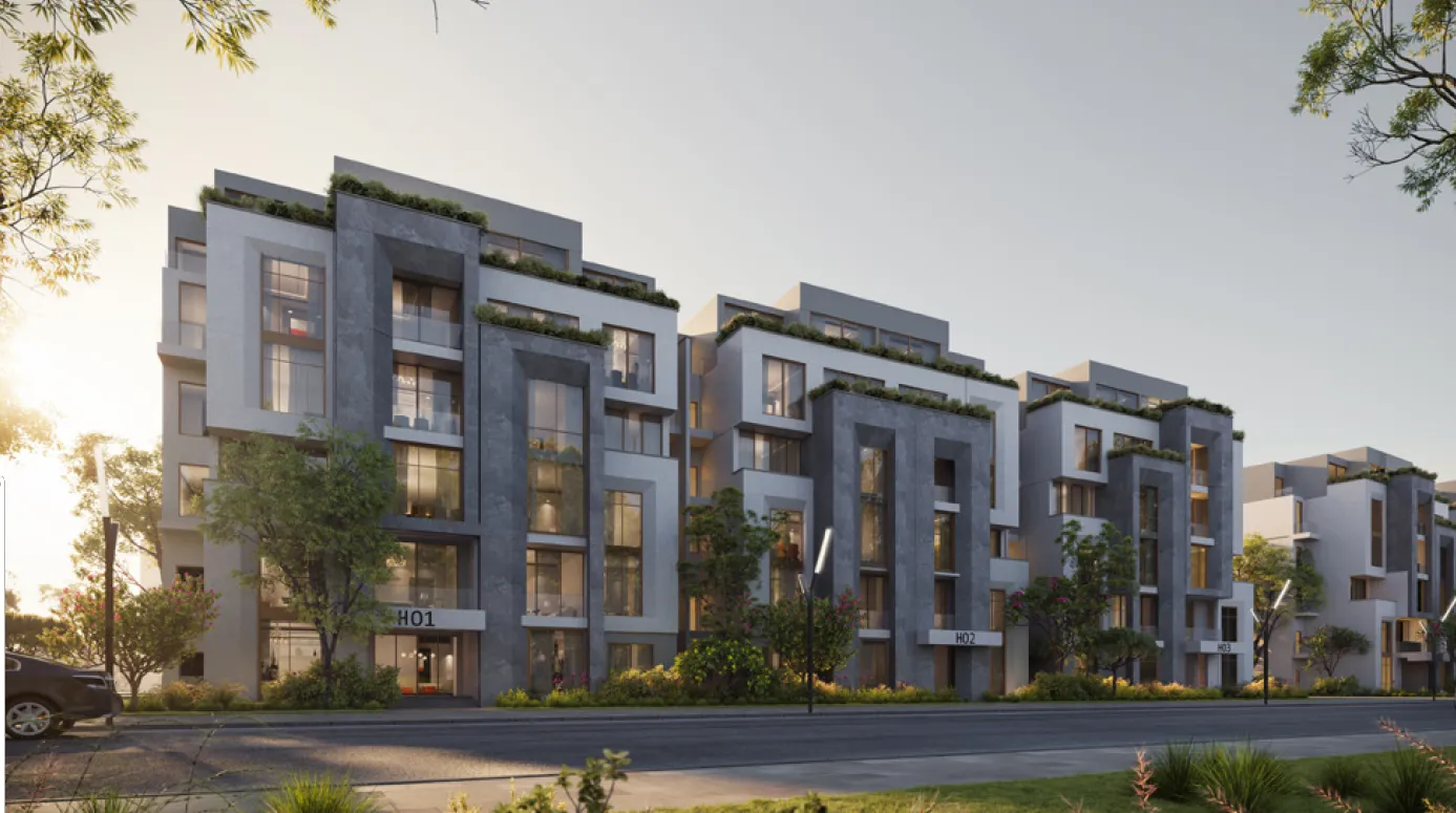 Duplex for sale in The Brooks in New Cairo of 236 m² with 3 bedrooms