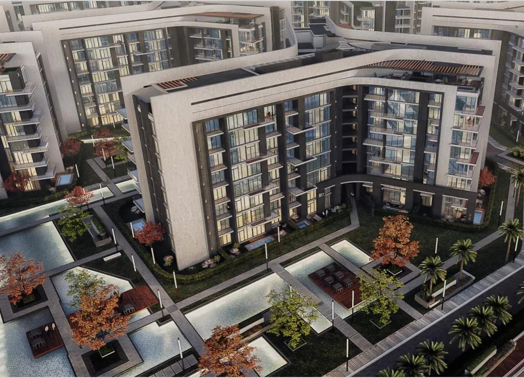 شقة للبيع في ذا كابيتال واي في العاصمة الإدارية الجديدة بمساحة 0 م² تتكون من 2 غرف