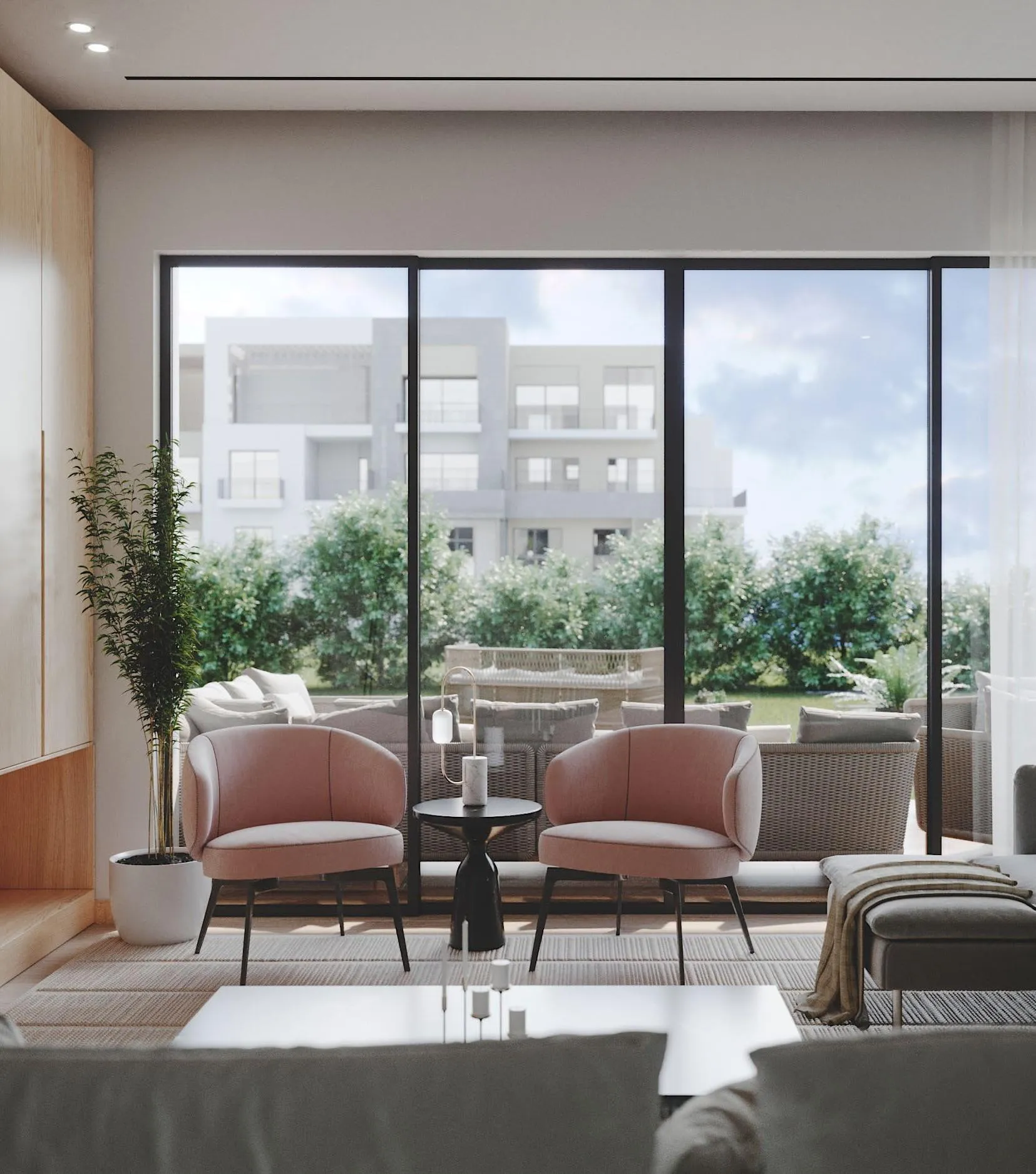 Apartment for sale in D Parks New Cairo in South New Cairo of 132 m² with 2 bedrooms