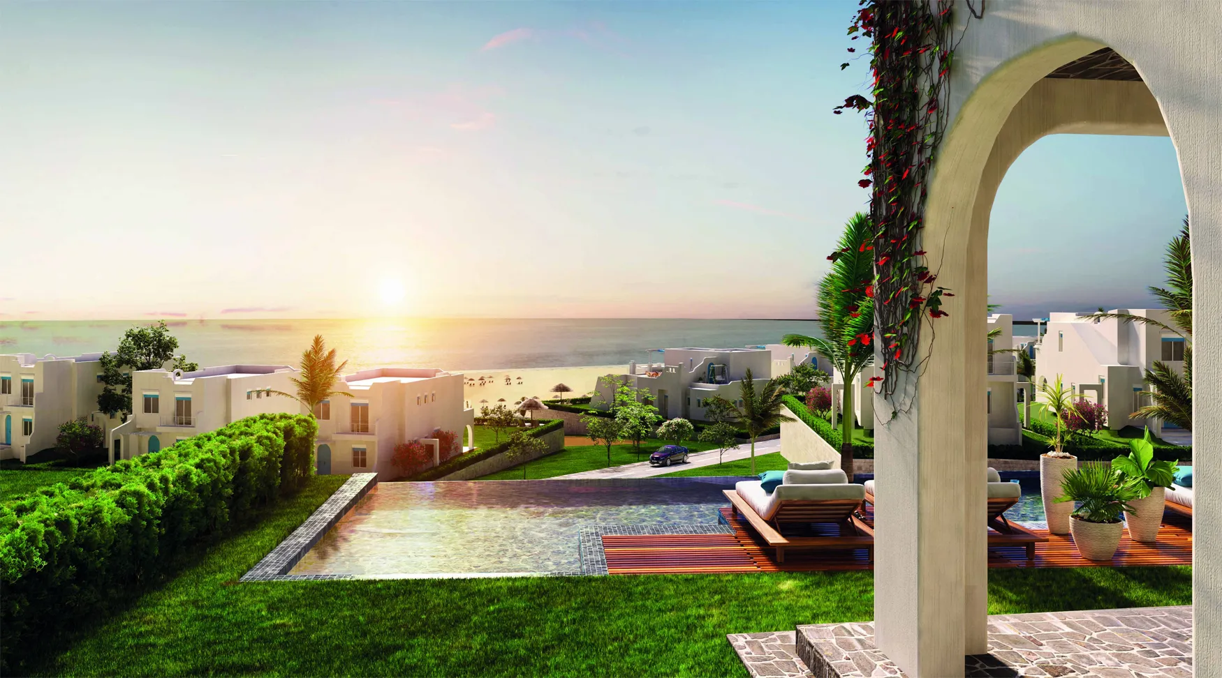 Chalet for sale in Jefaira in Ras El Hekma of 87 m² with 2 bedrooms