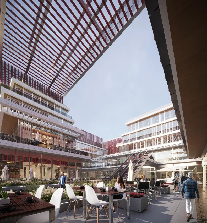 Office for sale in Five Fifty Five Business Complex in El Sheikh Zayed of 91 m² with 0 bedrooms