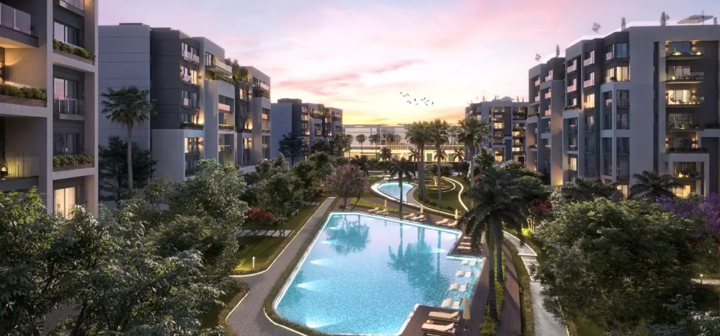 Apartment for sale in Residence Eight Sky Abu Dhabi in New Capital City of 110 m² with 2 bedrooms