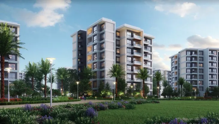 Apartment for sale in Noor Capital Gardens in New Capital Gardens of 122 m² with 3 bedrooms