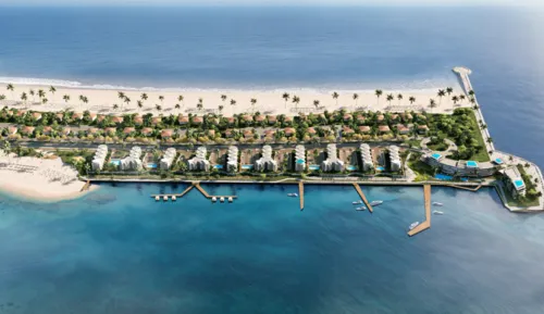 Chalet for sale in The Island - Marina 5 in Al Alamein of 56 m² with 1 bedrooms