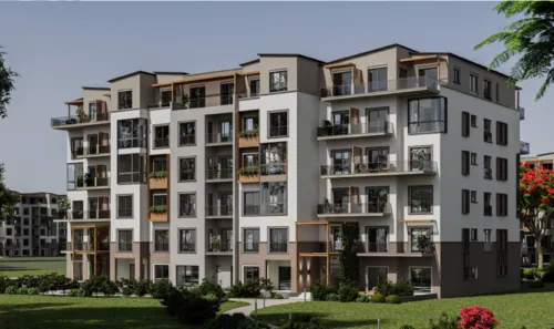 Apartment for sale in Greens Residence New Cairo in New Cairo of 118 m² with 2 bedrooms