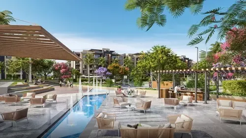 Apartment for sale in AZAD in New Cairo of 140 m² with 2 bedrooms
