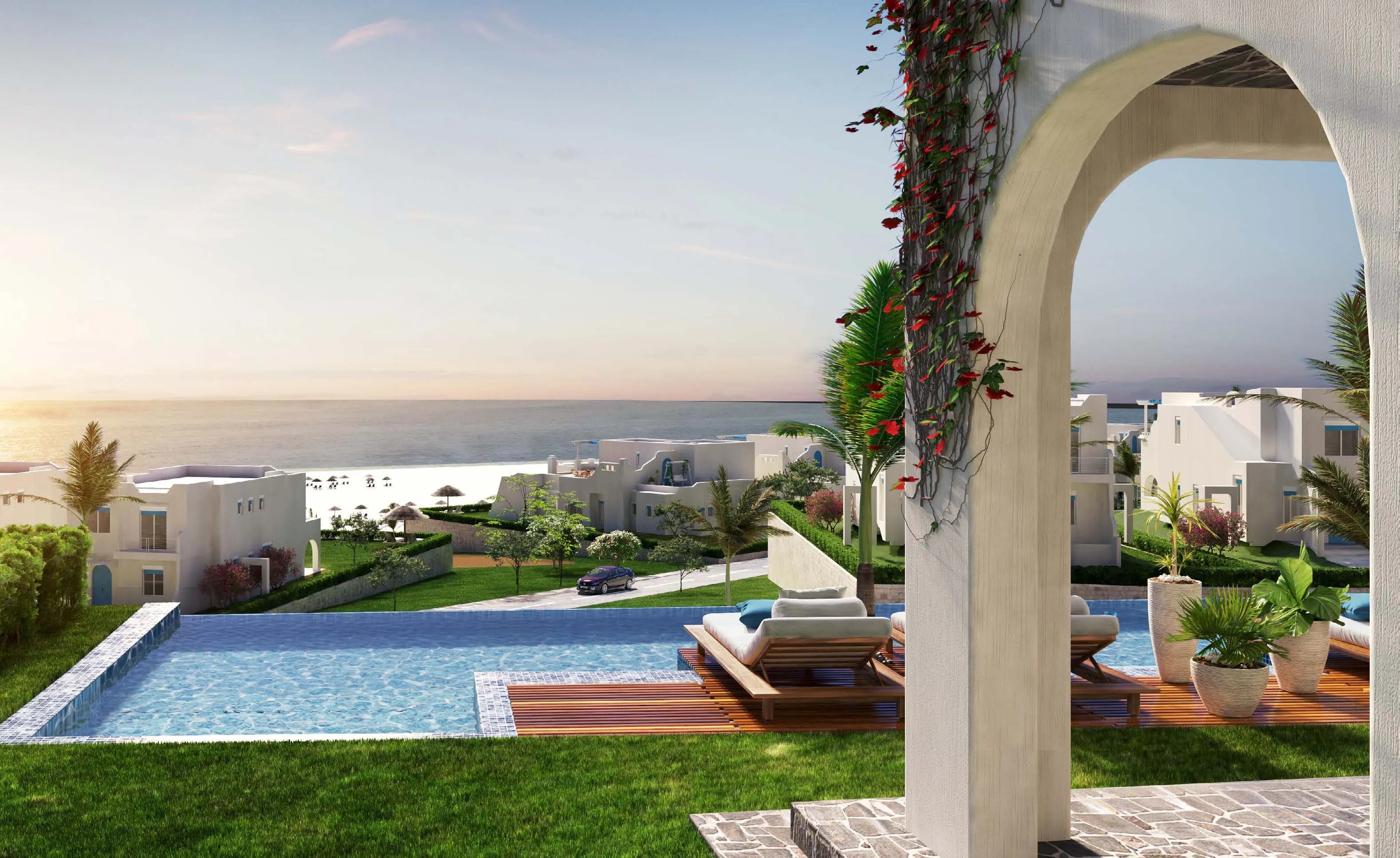 Twinhouse for sale in Jefaira in Ras El Hekma of 251 m² with 4 bedrooms