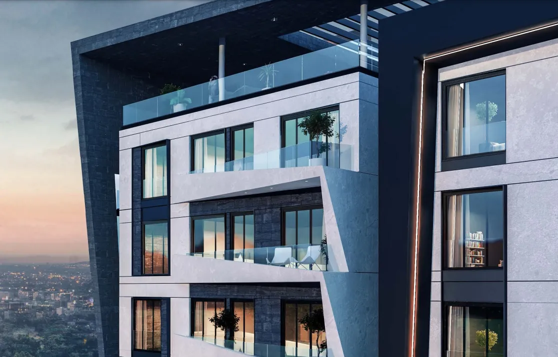 Branded Apartment for sale in Tonino Lamborghini Residences  in New Capital City of 187 m² with 3 bedrooms