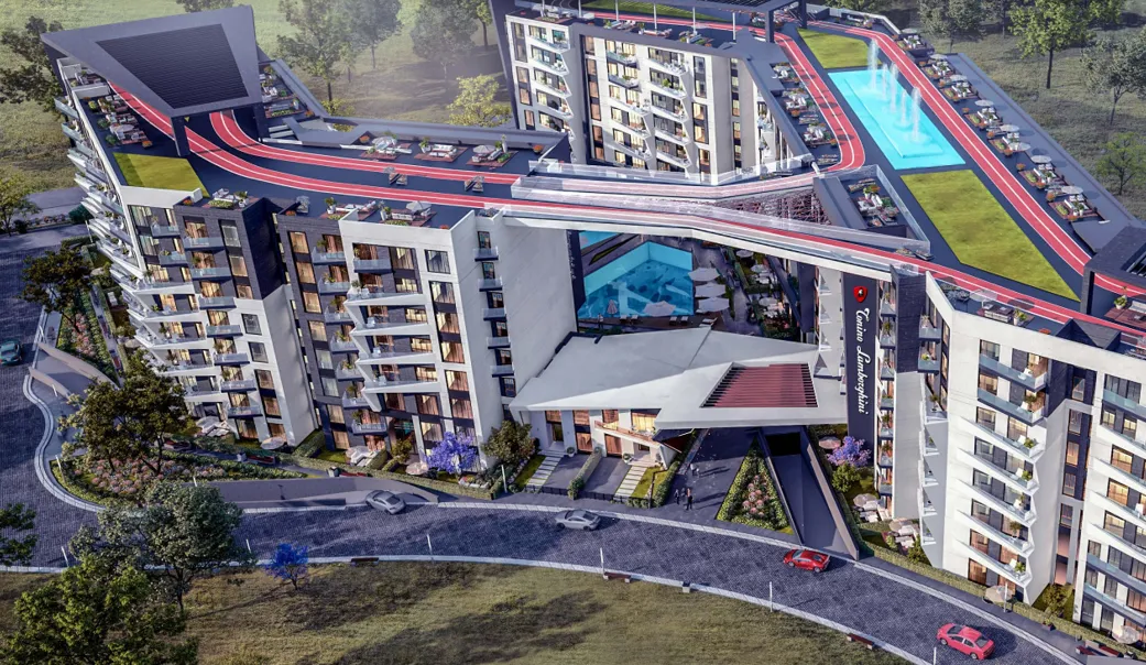 Branded Apartment for sale in Tonino Lamborghini Residences  in New Capital City of 187 m² with 3 bedrooms
