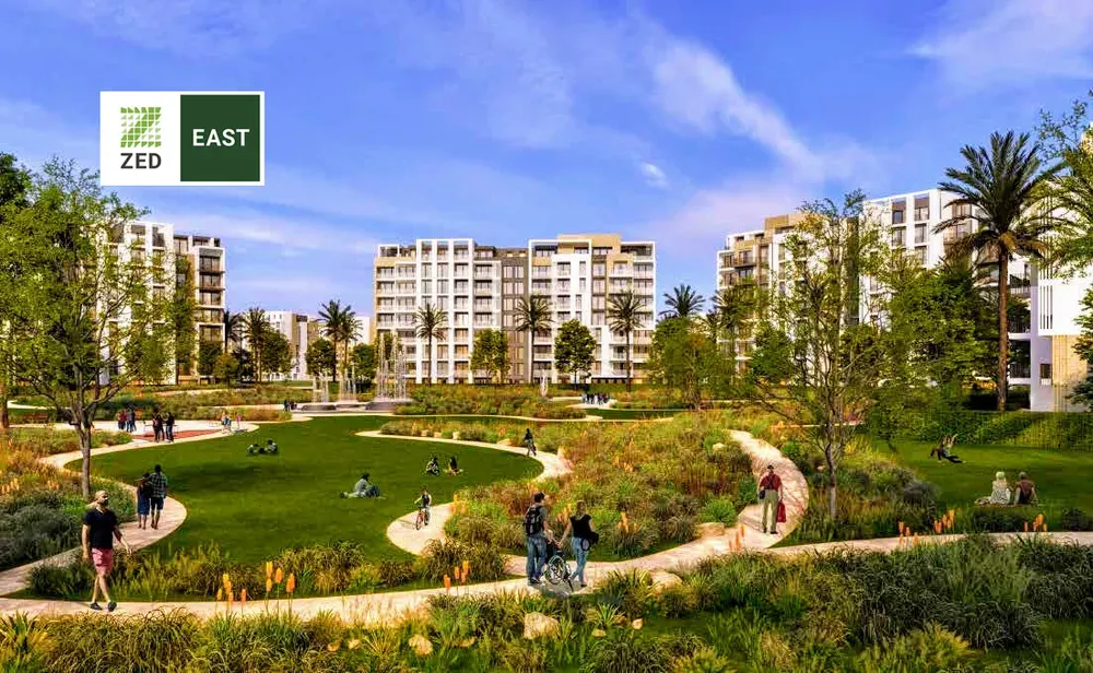 Apartment for sale in ZED East in 6th settlement of 175 m² with 3 bedrooms