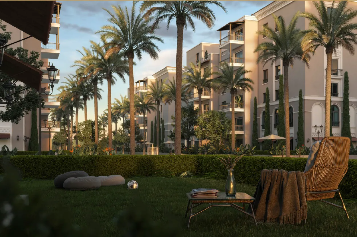 Apartment for sale in Village West  in El Sheikh Zayed of 123 m² with 2 bedrooms