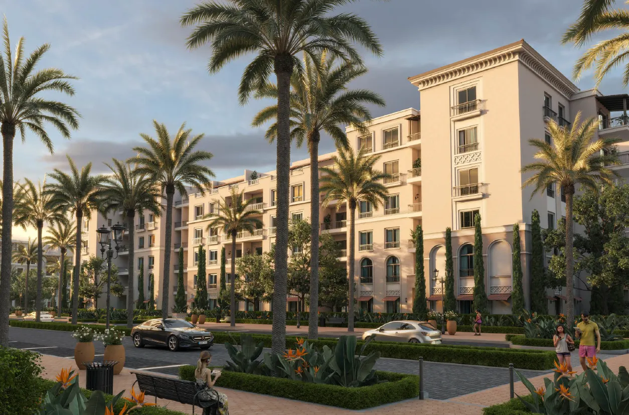 Apartment for sale in Village West  in El Sheikh Zayed of 123 m² with 2 bedrooms