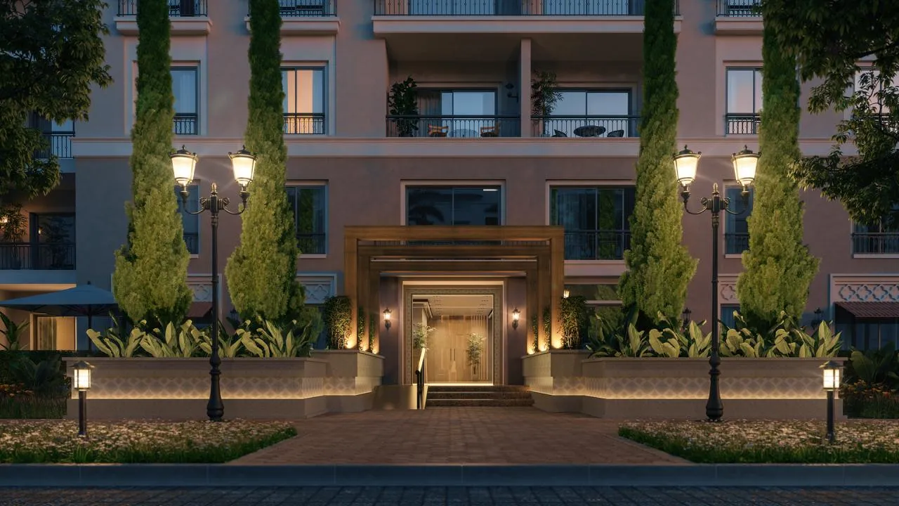 Apartment for sale in Village West  in El Sheikh Zayed of 123 m² with 2 bedrooms