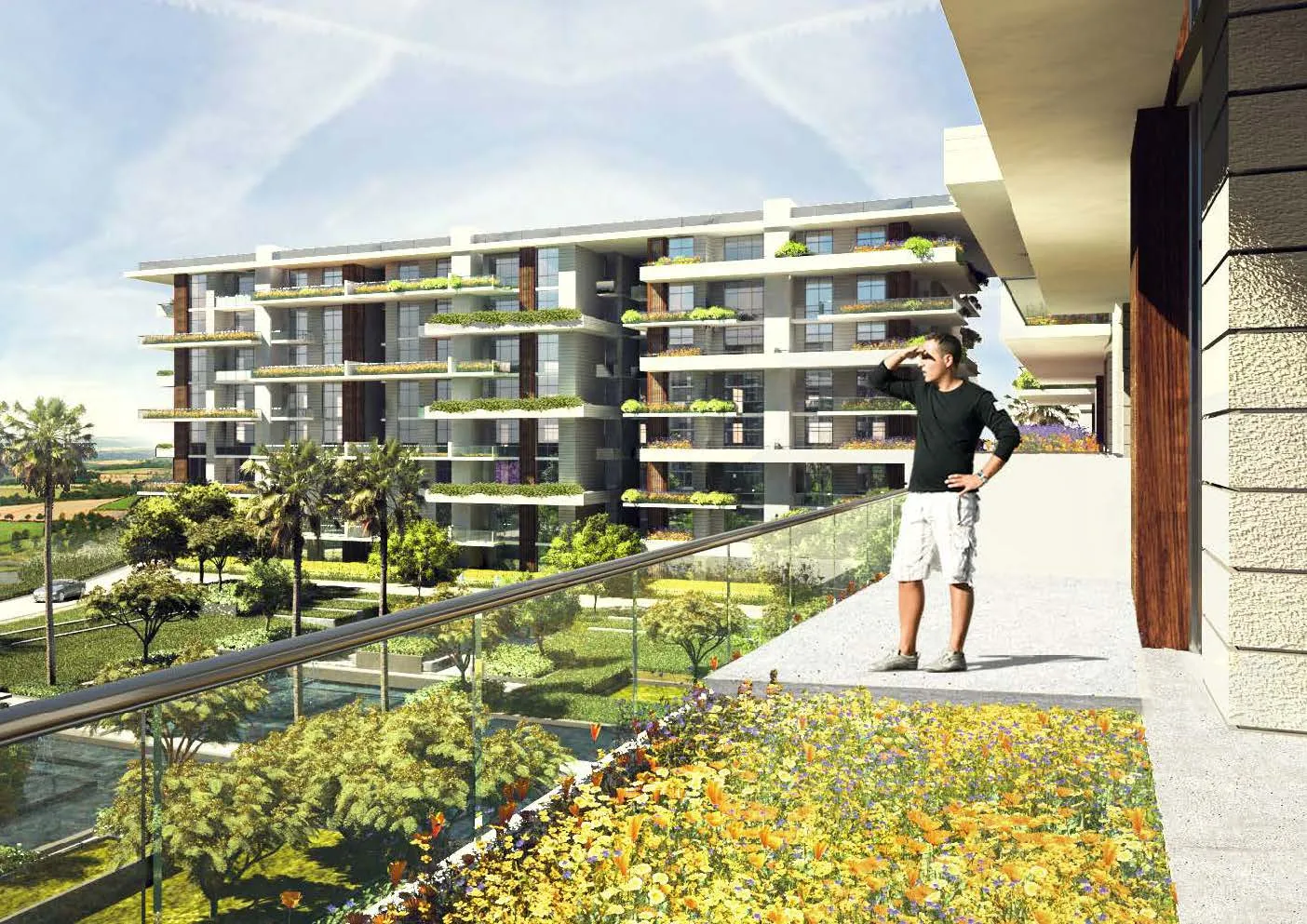 Studio for sale in De Joya  1 in New Capital City of 70 m² with 1 bedrooms